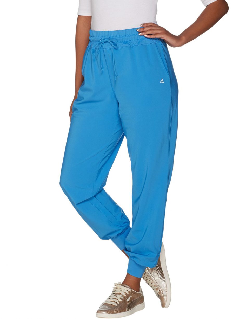 AnyBody Size M High Tech Stretch Jogger Pants CHARCOAL