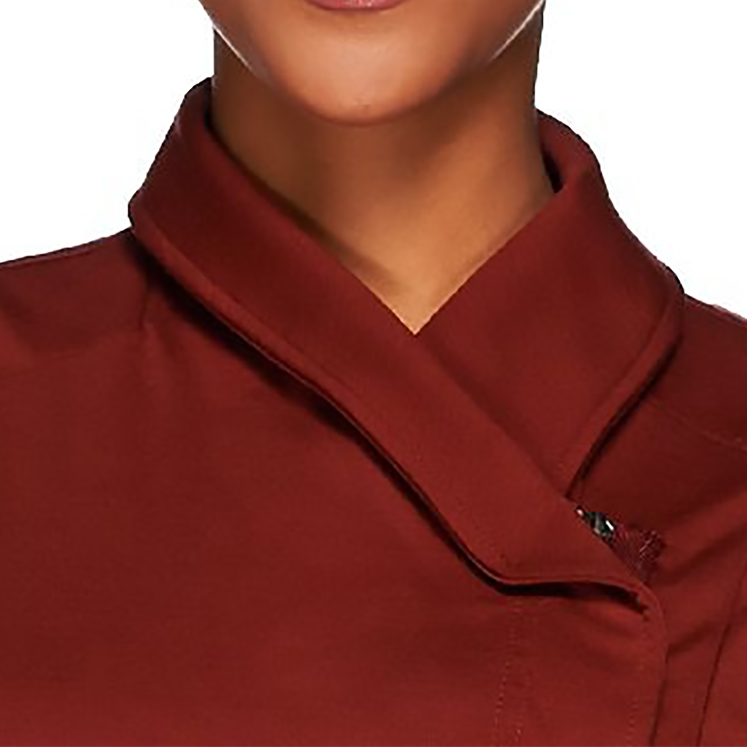 LISA RINNA Size XL Knit Vest with Asymmetric Zip Front CHARCOAL