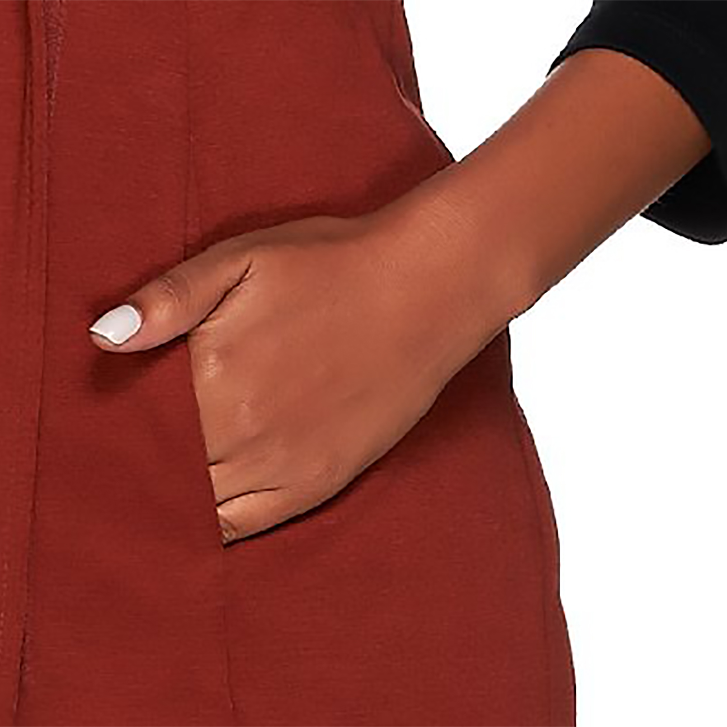 LISA RINNA Size XL Knit Vest with Asymmetric Zip Front CHARCOAL