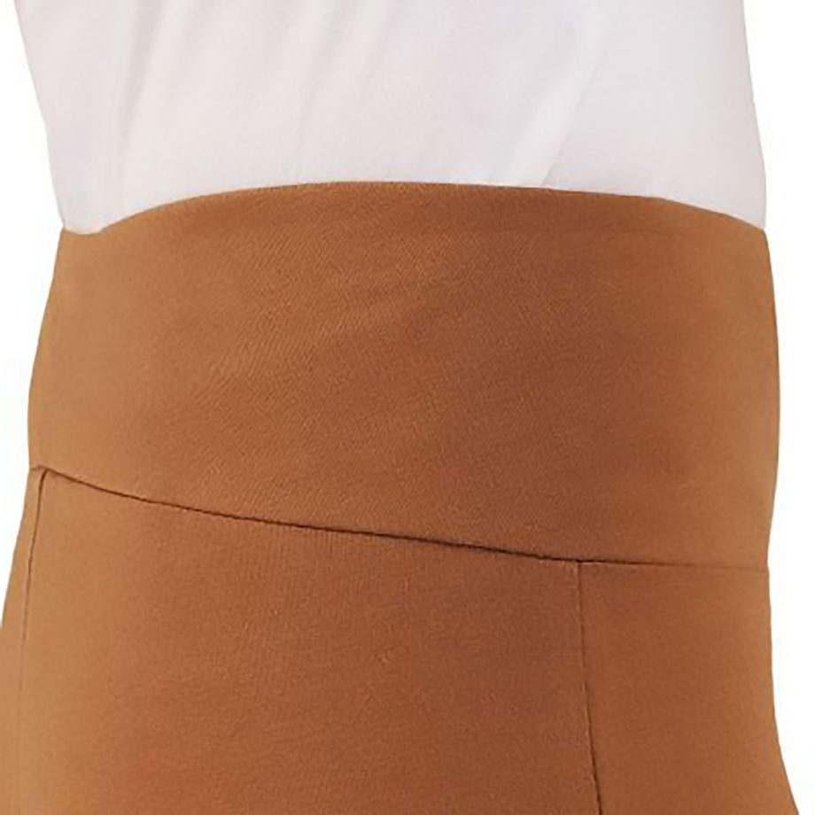 WOMEN WITH CONTROL Size TL Tall Slim Leg Pants w/Tummy Control BLACK