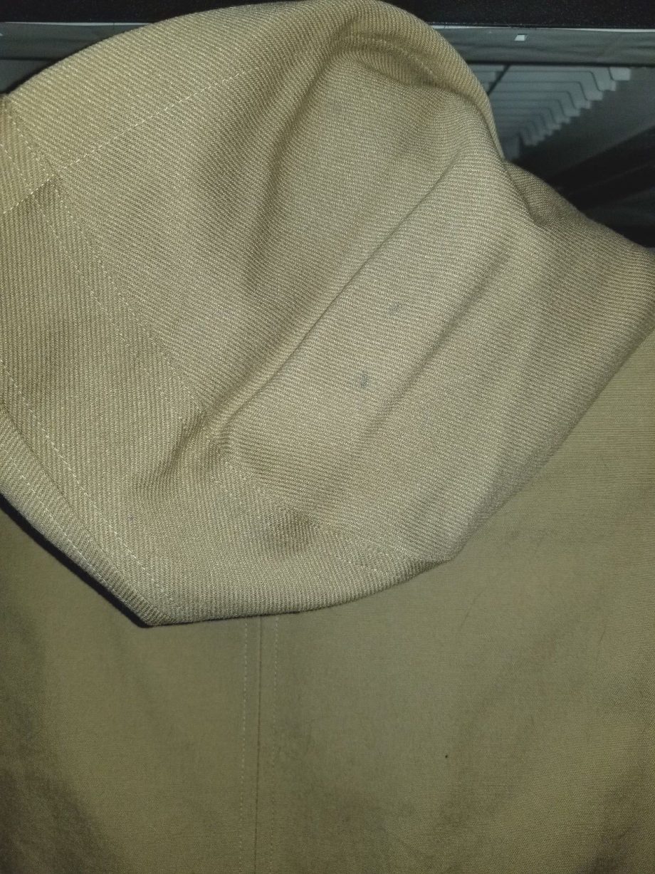 VINCE CAMUTO Size XL Long Sleeves Drapey Anorak Jacket KHAKI