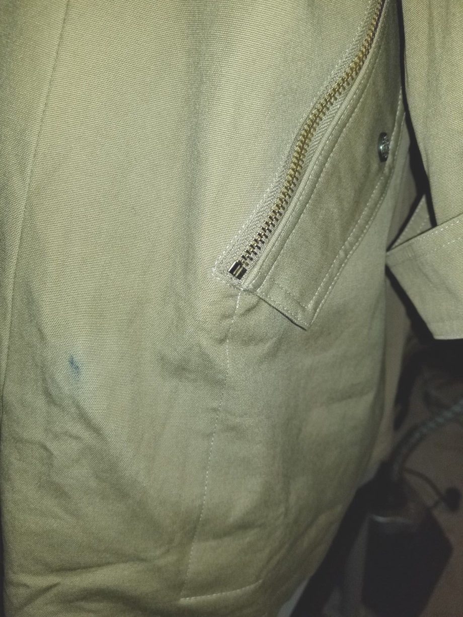 VINCE CAMUTO Size XL Long Sleeves Drapey Anorak Jacket KHAKI