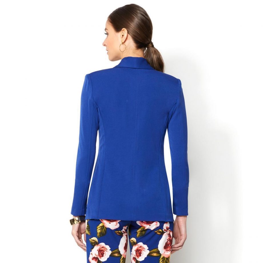 IMAN Size S Luxury Resort Boyfriend Blazer CREAM