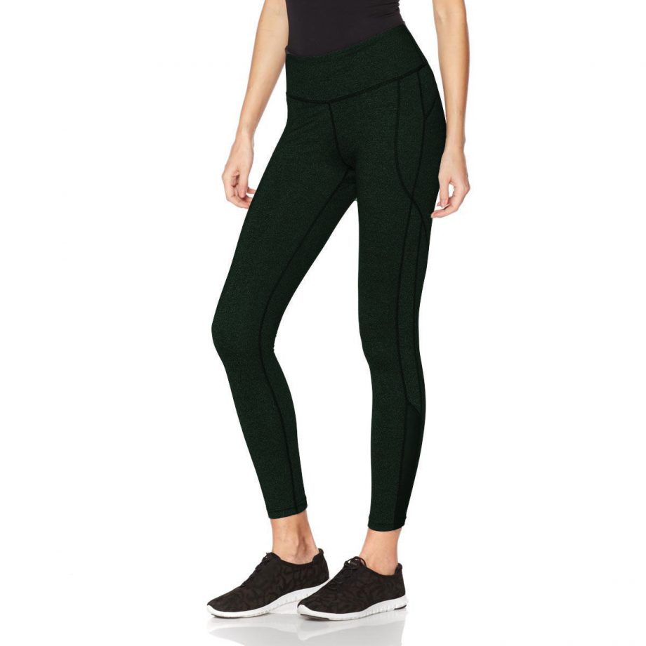 WARRIOR BY DANICA PATRICK Size 3X Mesh Calf Leggings OLIVE