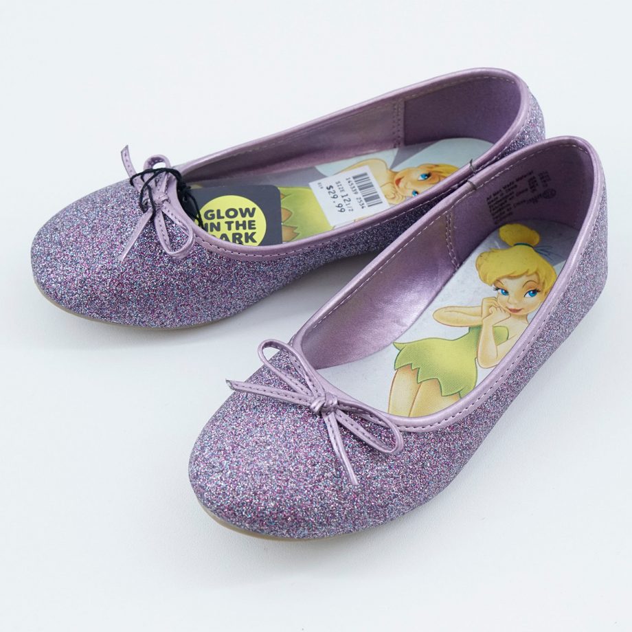 Disney Tinker Bell Girls Shoes Size 12.5