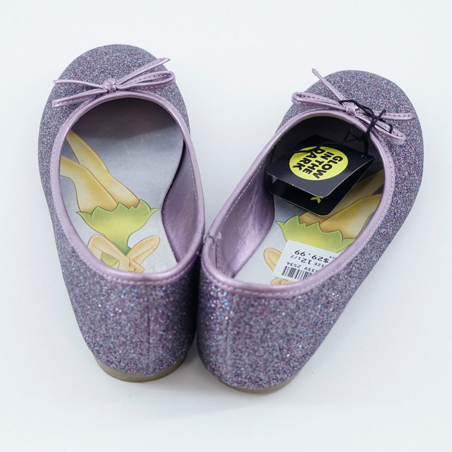 Disney Tinker Bell Girls Shoes Size 12.5