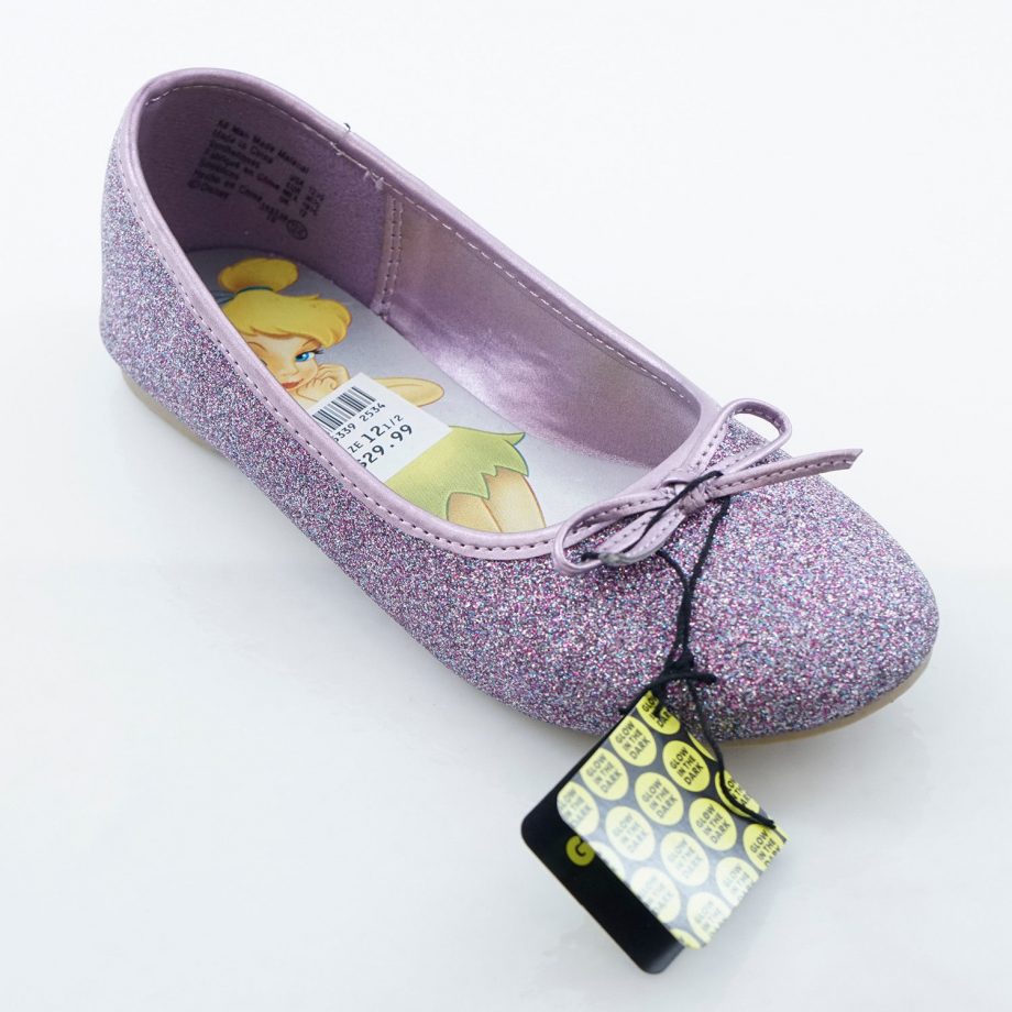 Disney Tinker Bell Girls Shoes Size 12.5