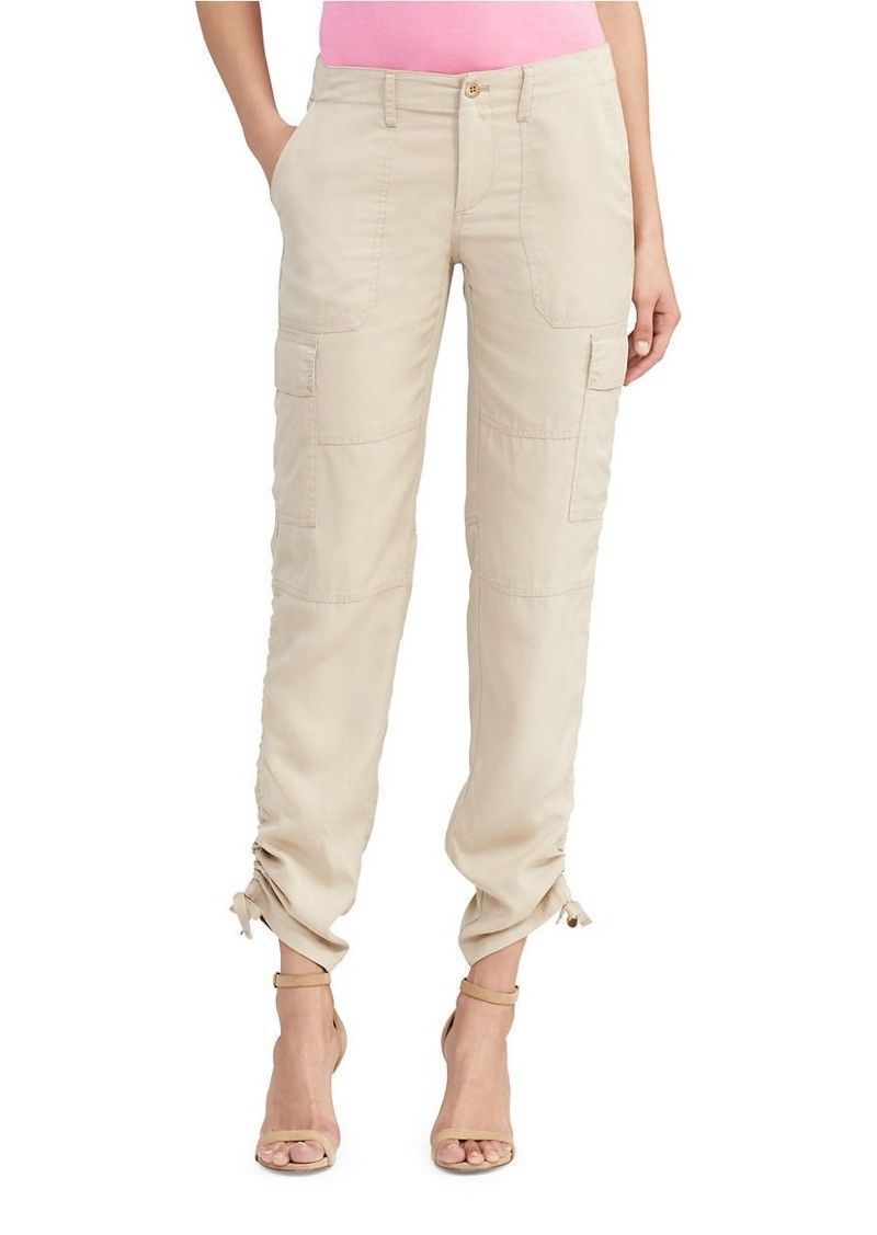 LAUREN RALPH LAUREN Size 16 Twill Cargo Jogger PALE WHEAT BEIGE – NYC ...