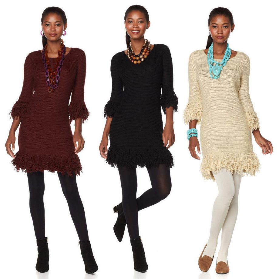 RARA AVIS BY IRIS Size XS Apfel Sweater Pullover Dress GARNET RED