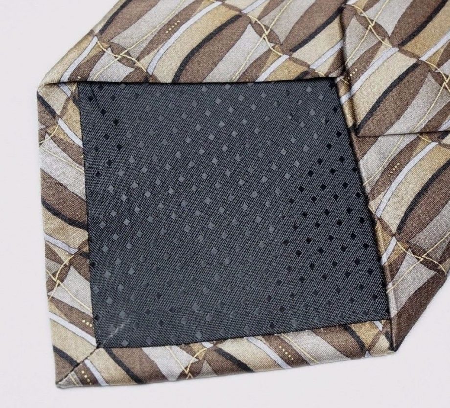 STAFFORD Multi-Color Mens Classic Tie Necktie Hand Made 100% Silk 57 x 4