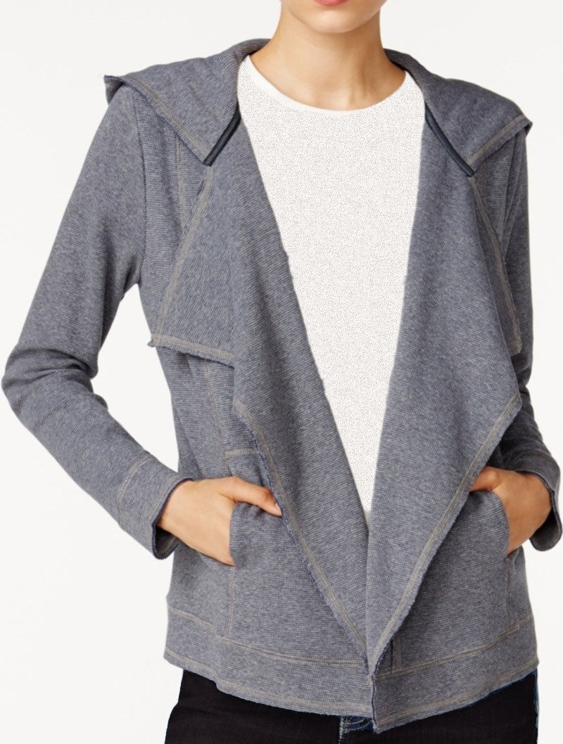 tommy hilfiger grey cardigan